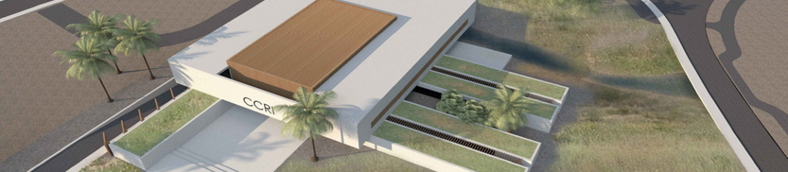Top view of CCRI building